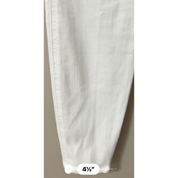 Spanx white skinny jeans. Size M-Tall. - Picture 7 of 7